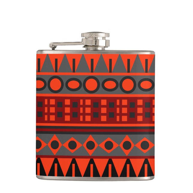 Flasques Motif natif Aztec (Devant)