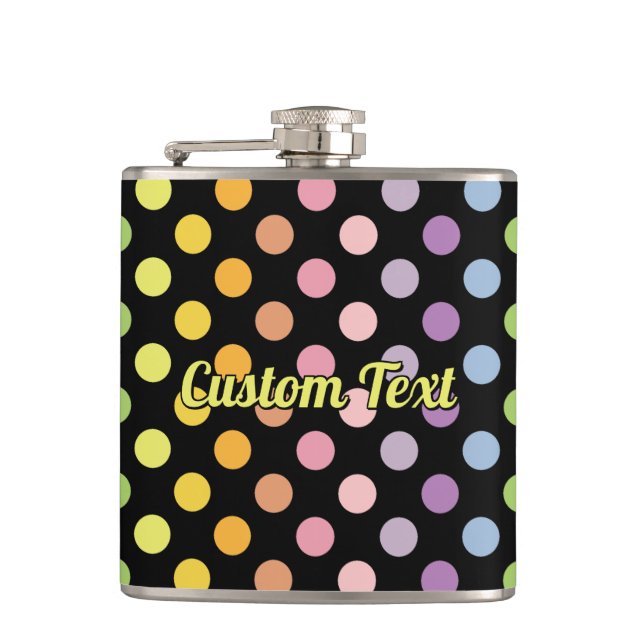 Flasques Motif Pois Rainbow (Devant)