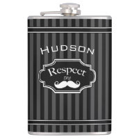 Motif rétro Mustache Hipster