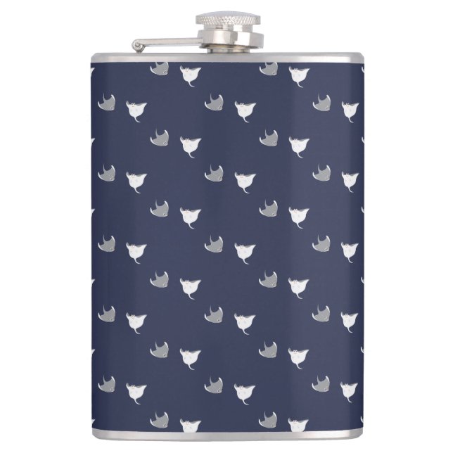 Flasques Motif Stingray (Devant)