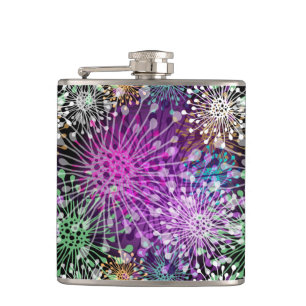 Flasques Motif tacheté vif
