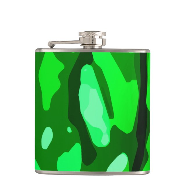 Flasques Motif vert tendance (Devant)