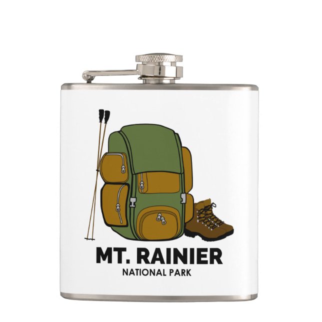 Flasques Mt. Rainier National Park Backpack (Devant)