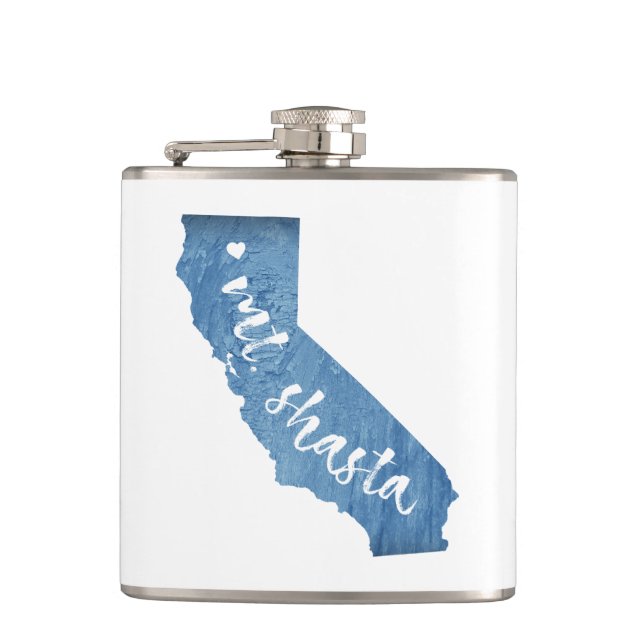 Flasques Mt. Shasta Californie Grain de Bois (Devant)