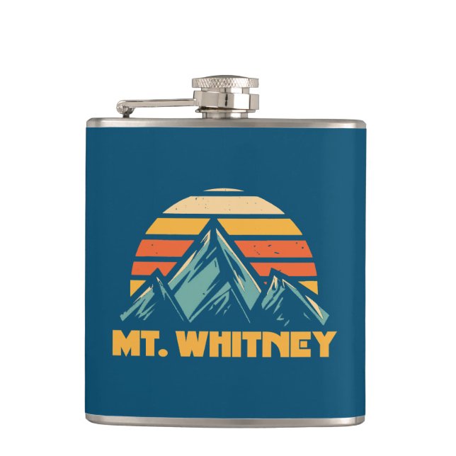 Flasques Mt. Whitney California Retro Turquoise (Devant)