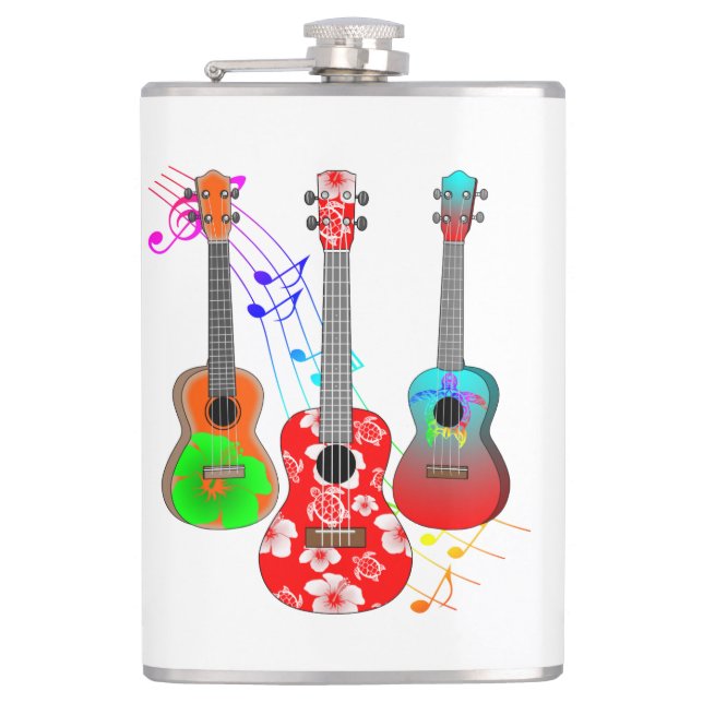 Flasques Music musical ukulele (Devant)