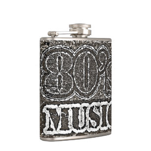 Flasques Musique vintage 80's