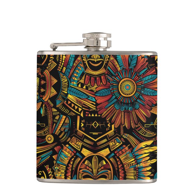 Flasques Mythique Cobalt "Aztec Dream" Fiole de vinyle enve (Devant)