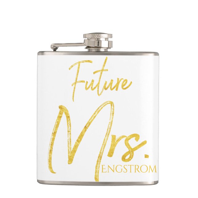 FLASQUES NAME DE MME MARRIED - VITESSE DE MARQUEUR D'OR (Devant)