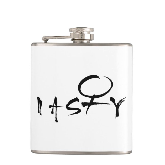 Flasques Nasty Woman - Symbole féminin Hip Flask (Devant)