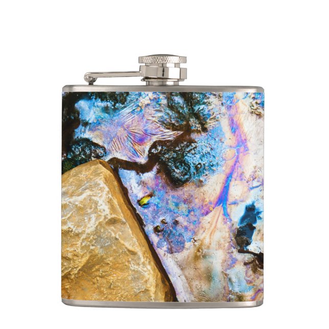 Flasques nature abstraite eau morte (Devant)