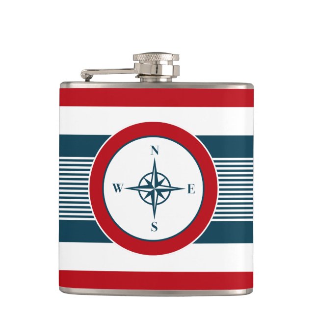 Flasques Nautical design (Devant)