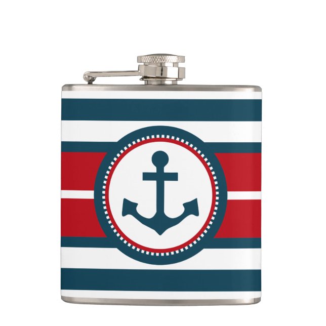Flasques Nautical design (Devant)