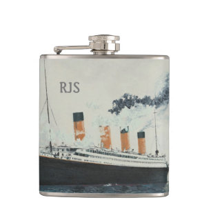 Flasques Navire à vapeur Titanic Personnalisé Maritime