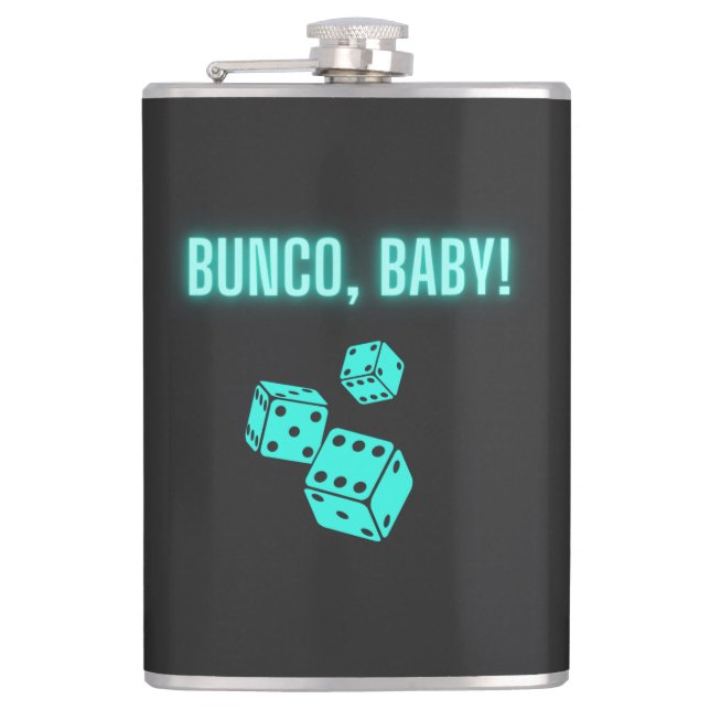 Flasques Neon Aqua Bunco Baby (Devant)
