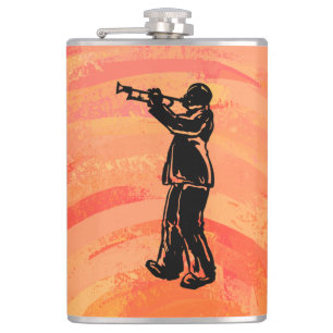 Flasques New York Boogie Nights Trumpet Orange