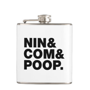 FLASQUES NIN & COM & POOP.