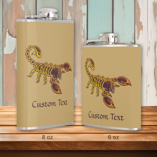Flasques Nœud Celtique Scorpion (Créateur téléchargé)