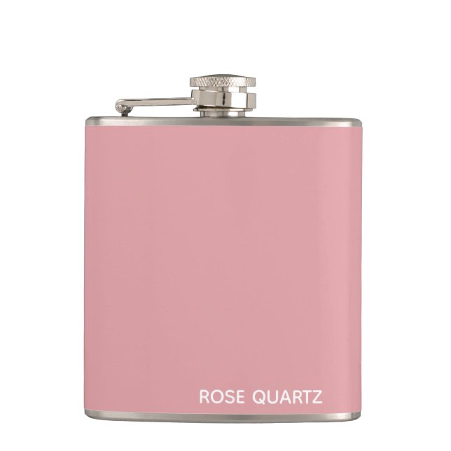 Flasques Nom de couleur rose quartz rose (Devant)
