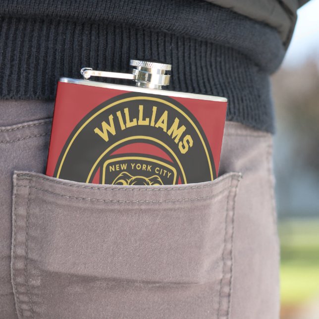 Flasques Nom du joueur du club de golf Eléphant de New York (En situation)