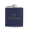 Nom Personnalisé Golf Clubs Gold Et Navy Blue