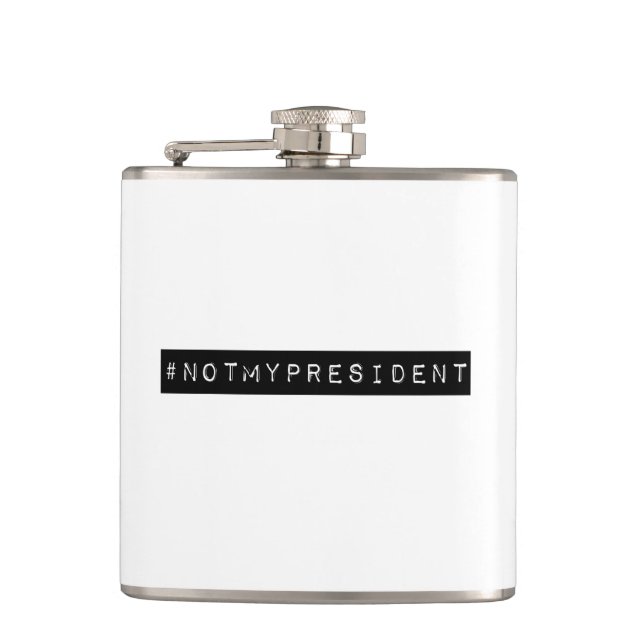 Flasques #notmypresident (Devant)