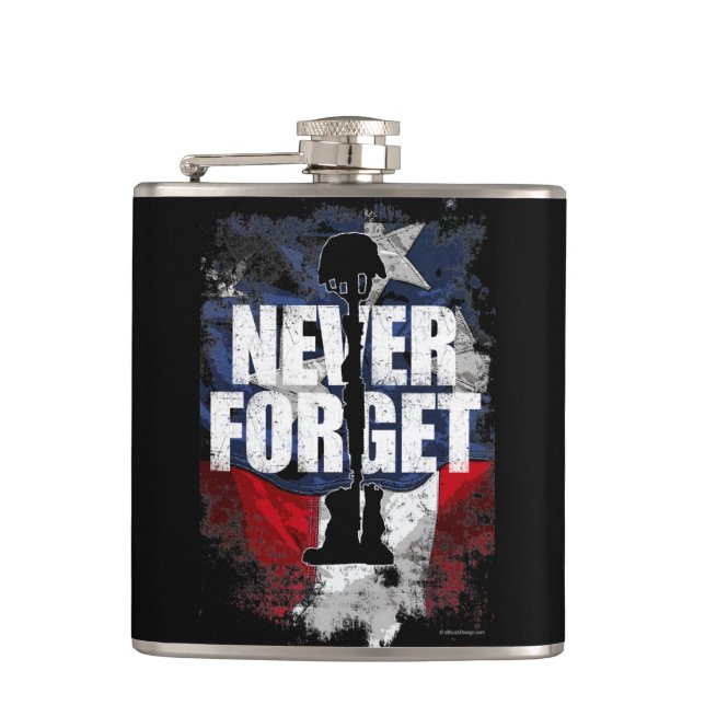 Flasques N'oubliez jamais (Memorial Day) (Devant)