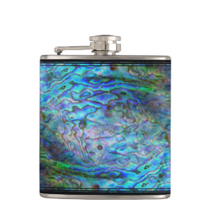 FLASQUES NOUVELLE ZÉLANDE KIWI PAUA HIP FLASK