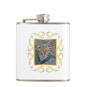 Flasques Ocelot encadré