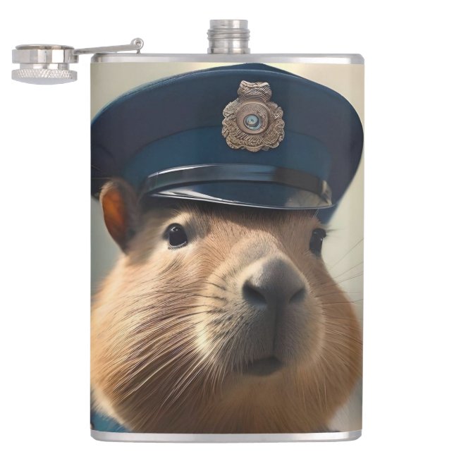 Flasques Officier Capybara : Maintenir la Paix, (Ouvert)