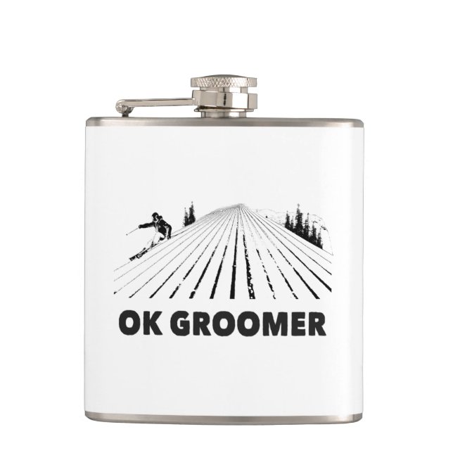 Flasques Ok Groomer Skiing (Devant)