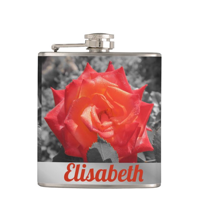 Flasques orange, rouge, rose, bleu, mariage, gris, art, fio (Devant)