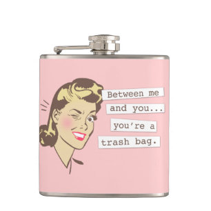 Flasques Original entre moi et vous Trashbag