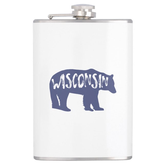 Flasques Ours du Wisconsin (Devant)