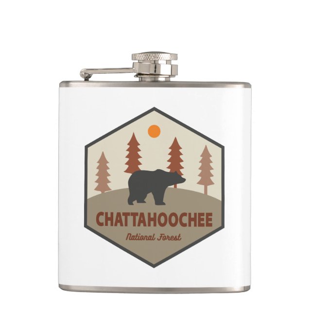 Flasques Ours forestier national de Chattahoochee (Devant)