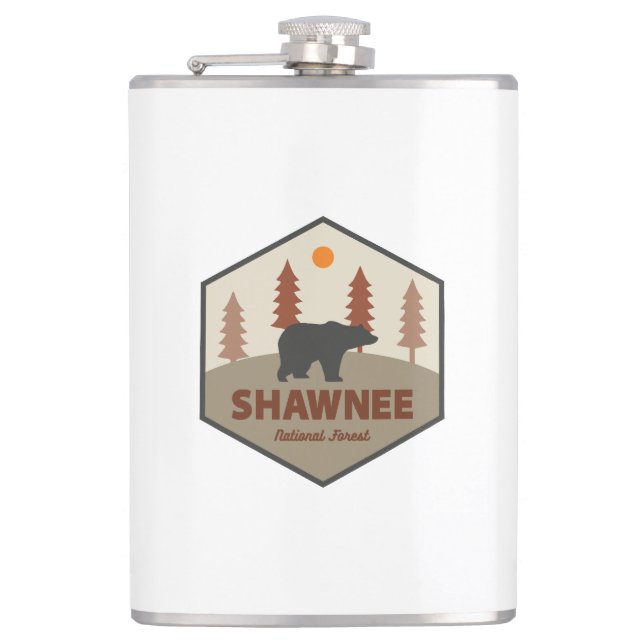 Flasques Ours forestier national de Shawnee (Devant)