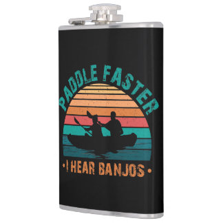 Flasques Paddle plus vite j'entends Banjos