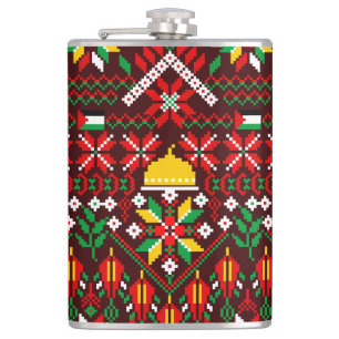 Flasques Palestine Tatreez Broderie traditionnelle