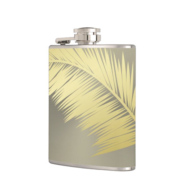 Flasques Palm Tropical d'or feuille (Gauche)