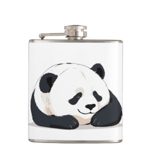 Flasques Panda adorable mignonne animal Dormir Calme relaxa
