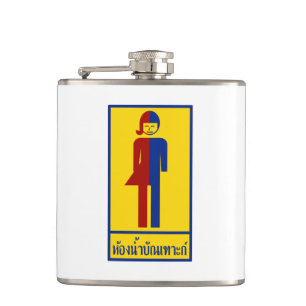 Flasques Panneau thaïlandais ⚠ toilettes Ladyboy ⚠