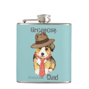 Flasques Papa de corgi de Gallois de Pembroke