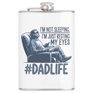 Flasques Papa Repose yeux drôle de citation cadeau