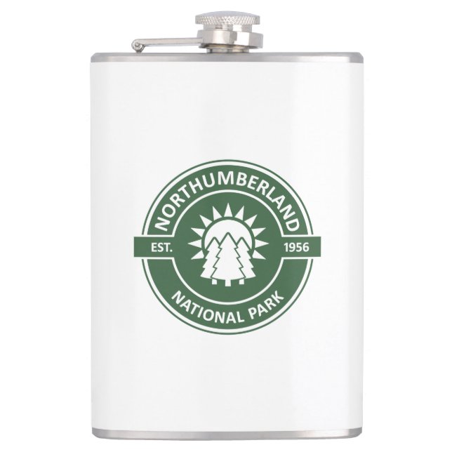 Flasques Parc national de Northumberland Sun Trees (Devant)