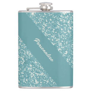 Flasques Parties scintillant Bleu Doux tendance Chic person