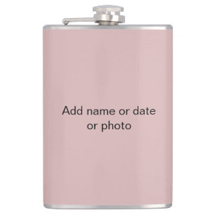 Flasques Pastel sombre antique de rose