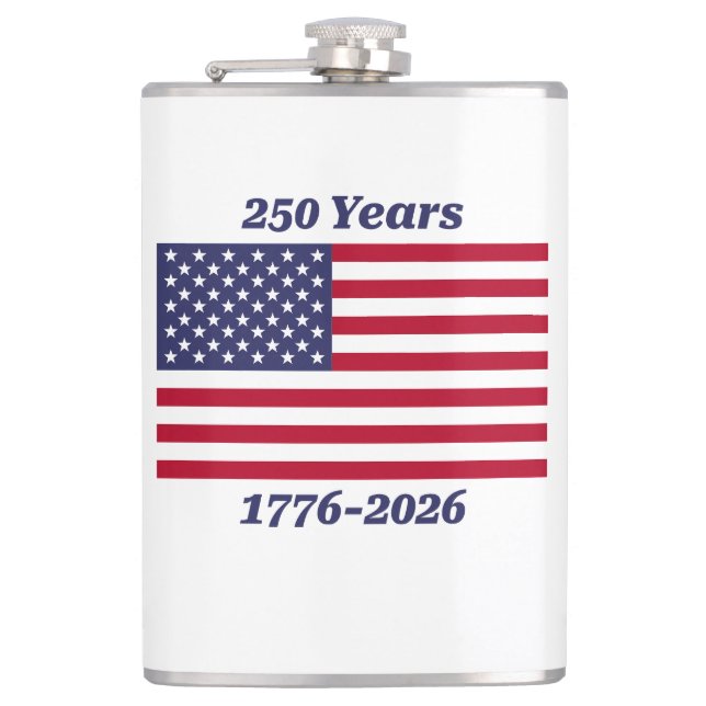 Flasques Patriotic 250 Years 1776-2026 (Devant)