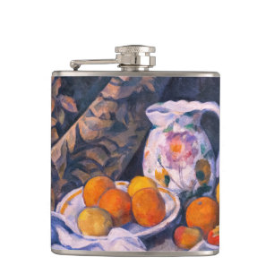 Flasques Paul Cezanne - Nature morte avec rideau