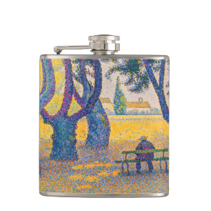 Flasques Paul Signac - Place des Lices, Saint-Tropez