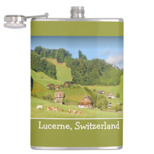 Flasques Paysage d'été en Suisse